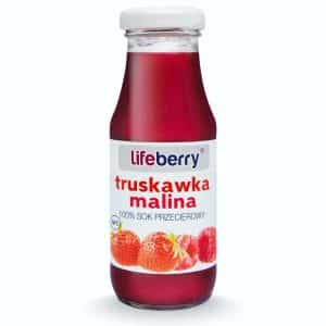 Lifeberry, Truskawka – Malina, 200 ml