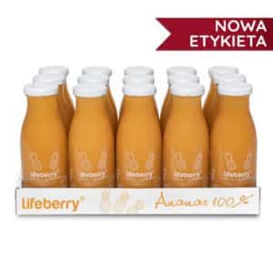 Lifeberry BOX, Ananas, 15 x 250 ml