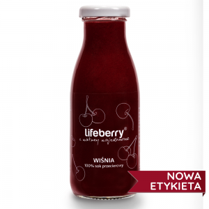 Lifeberry, Wiśnia, 250 ml