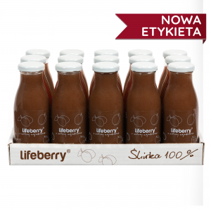Lifeberry BOX, Śliwka, 15 x 250 ml