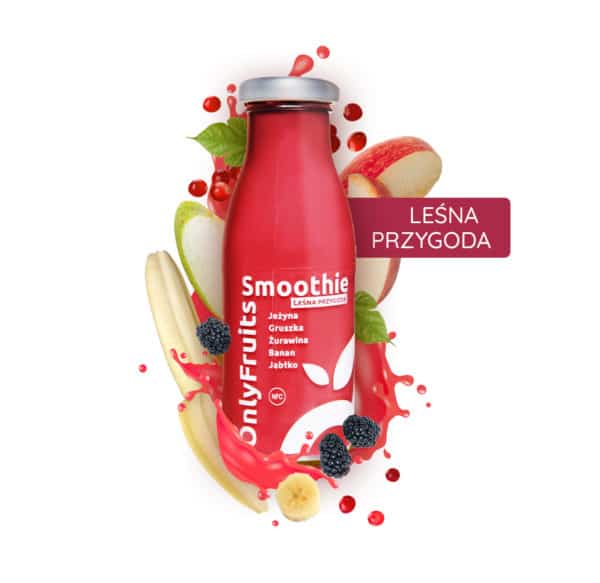 zdrowe smoothie z żurawiną